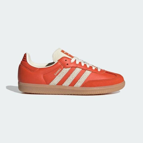 [NEW] Women's adidas Samba OG Shoes 'Orange' JI2737 - Picture 1 of 8